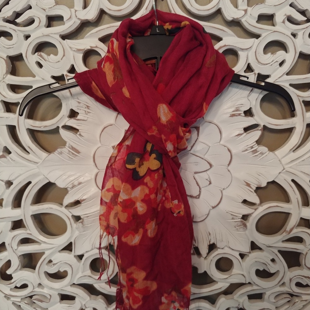 Floral Scarf